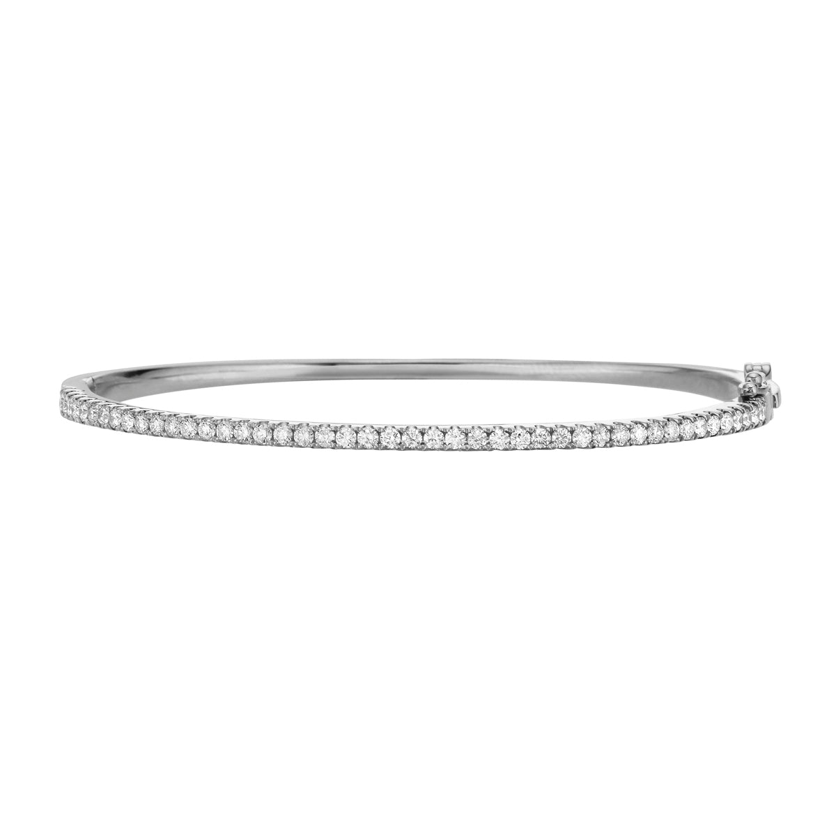 18k Diamond Bangle