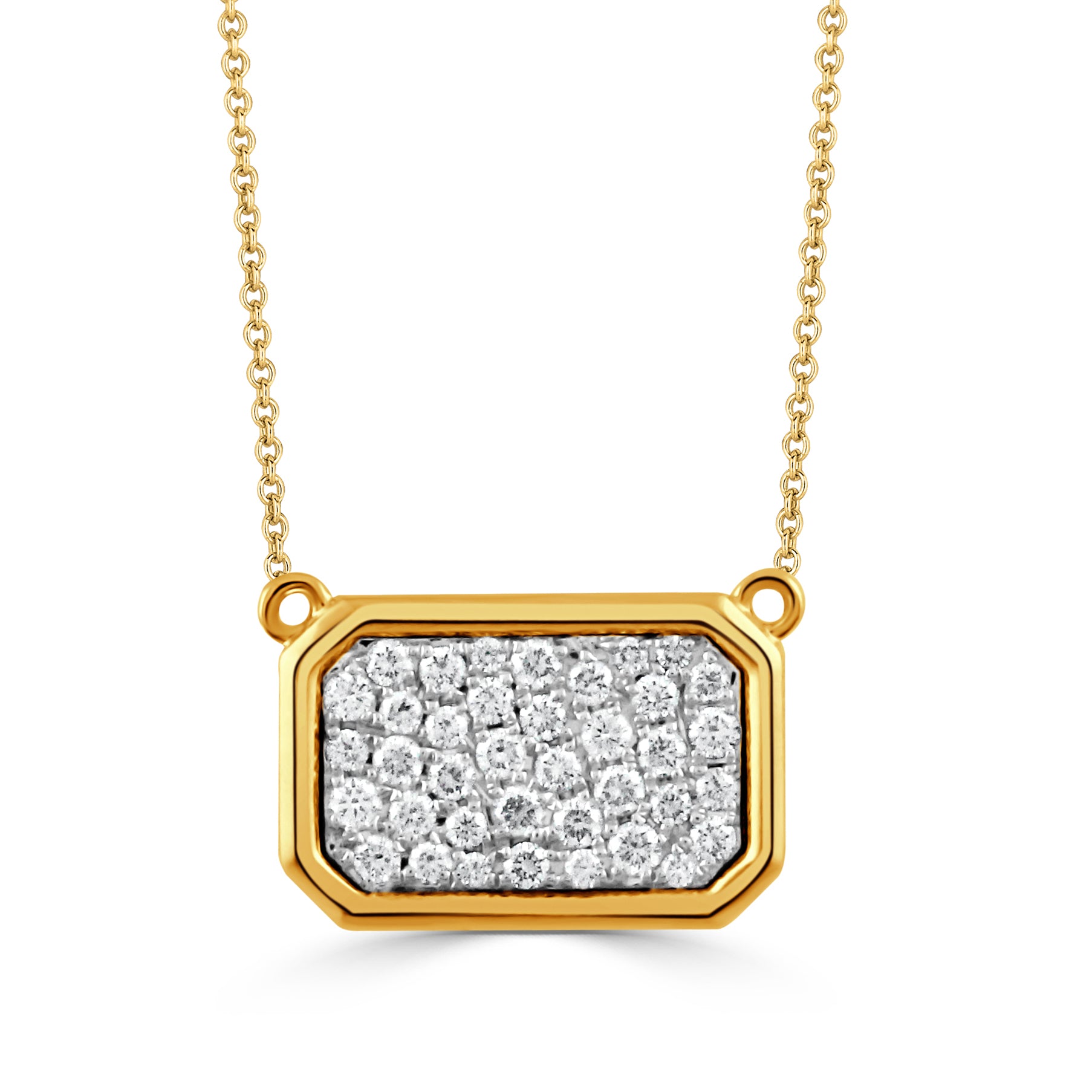 18k Pave Dimond Pendant