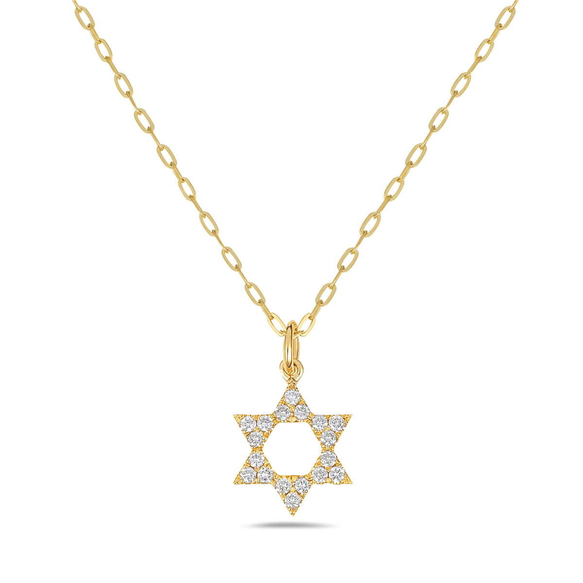 14k Star of David Pendant