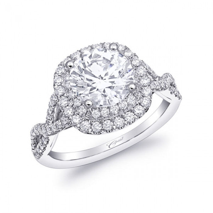 Diamond Double Halo Ring