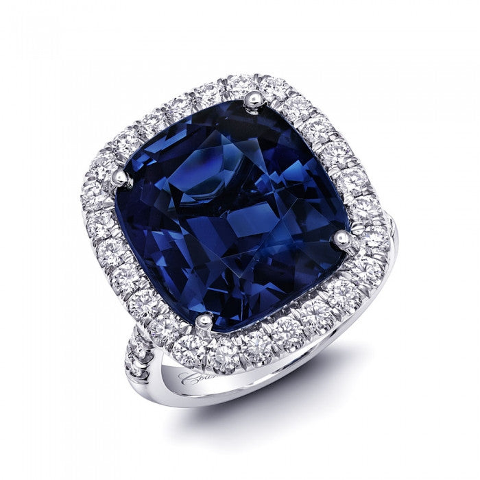 Coast Diamond Blue Spinel Ring