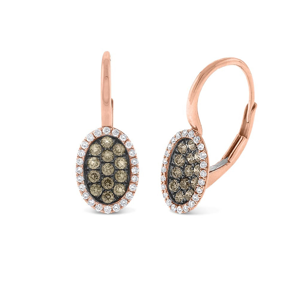 KC Designs Fancy Colored Diamond Earrings