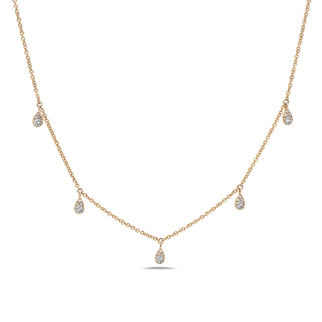 Diamond Station Necklace