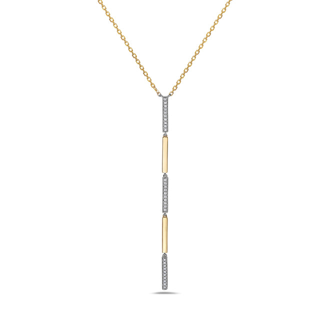 Diamond Bar Pendant