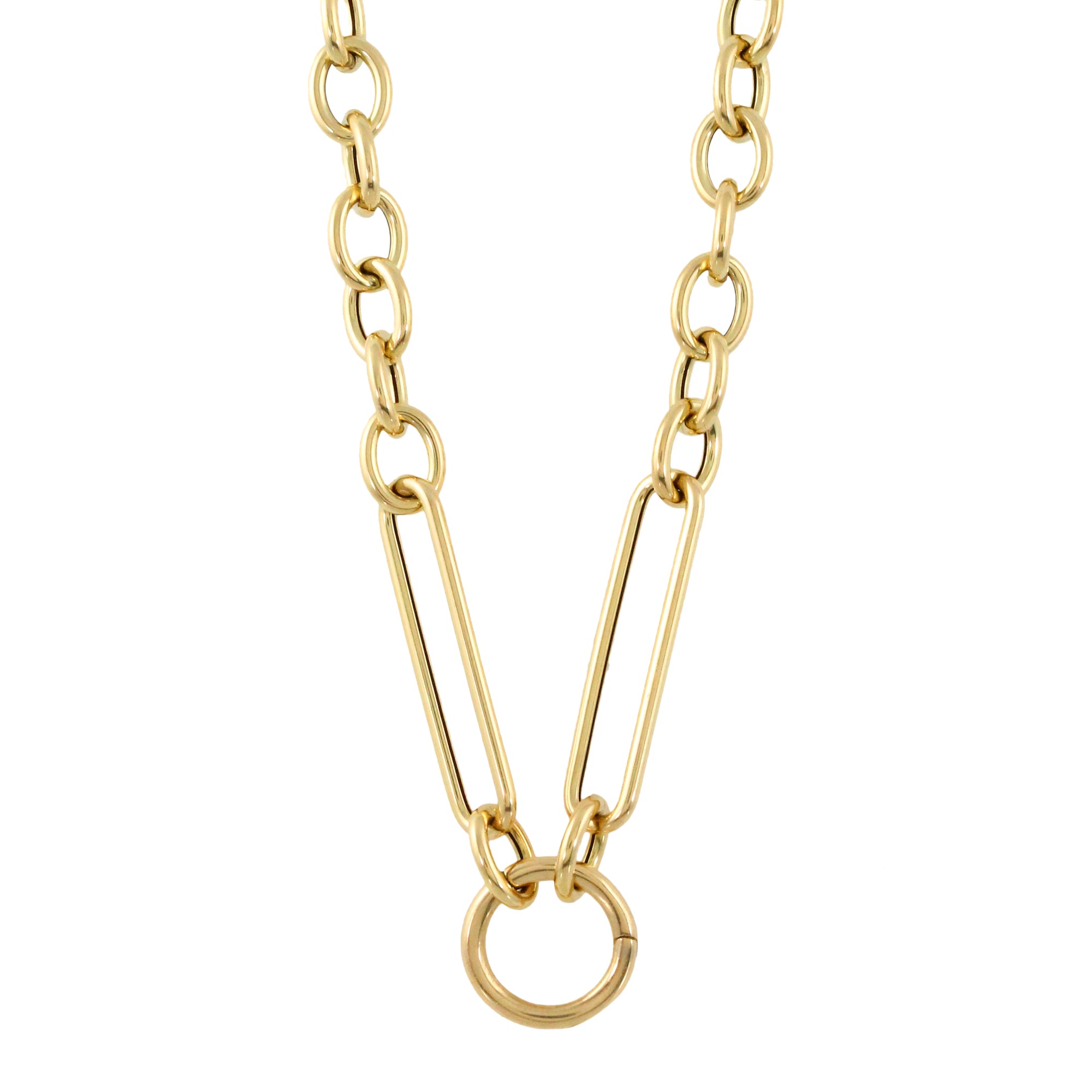 14k Gold Link Necklace