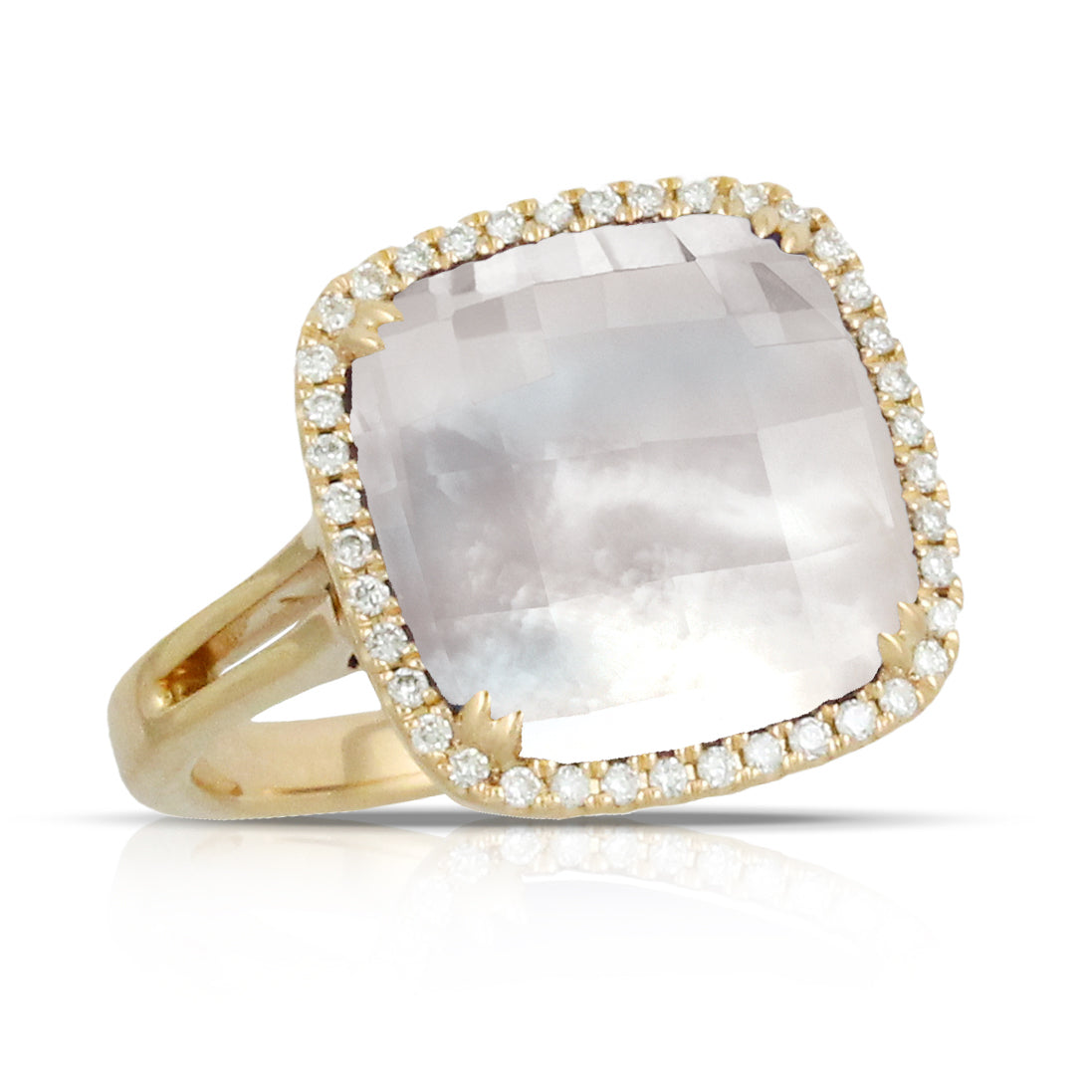 18k Mother of Pearl Ring