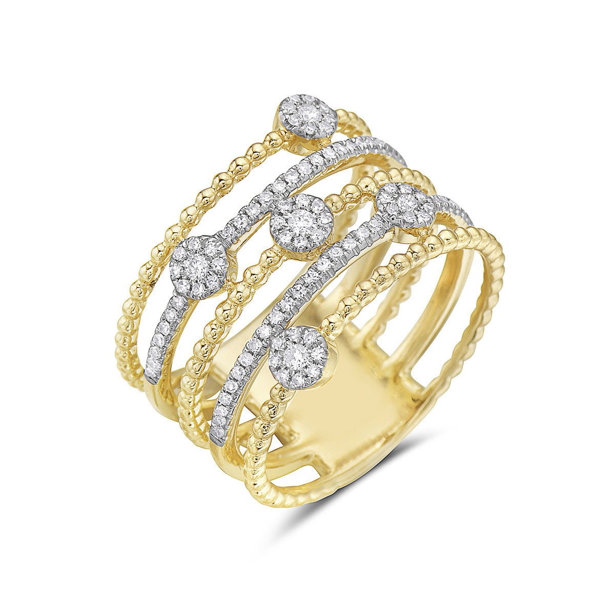 14k Gold & Diamond Ring