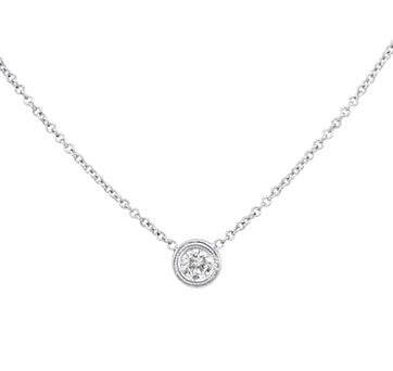 Single Stone Diamond-By-The-Yard With Milgrain