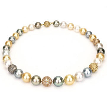 Multi-Color Pearl Strand